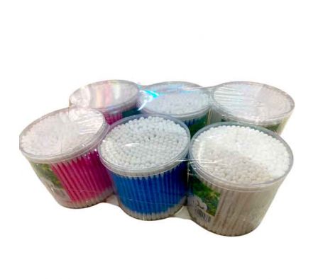 COTONETE 8X8X13CM E/FRASCO PLAST REF 50681-351