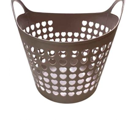 CESTO P/ROPA DI/CORAZON 38X42CM PLAST REF 50681-37