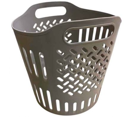 CESTO P/ROPA LISO 35X35CM PLAST REF 50681-373