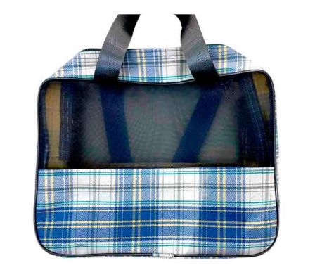 BOLSO P/VIAJE C/VISOR 26X19CM TEXTIL REF 5068