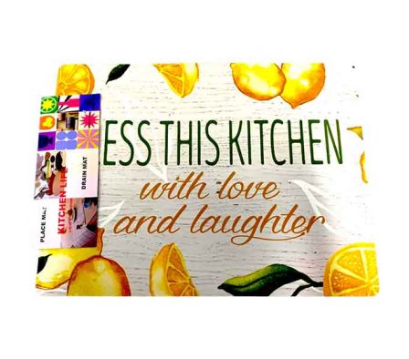 ALFOMBRA ESTAMP FRUTA 30X40CM PVC REF 50514-21