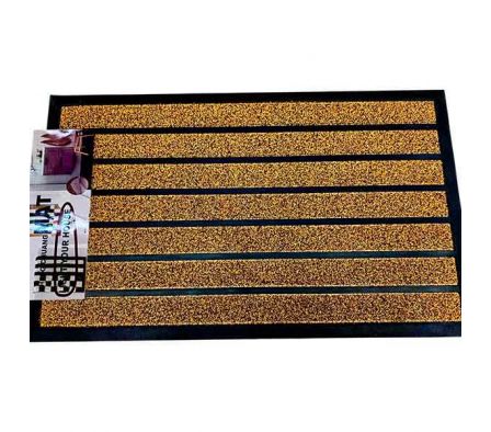 ALFOMBRA D/ENTRADA C/FRANJAS 45X75CM REF 50514-32