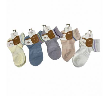 MEDIA SOQUETE P/NIÑA C/FRANJAS REF 31278-3