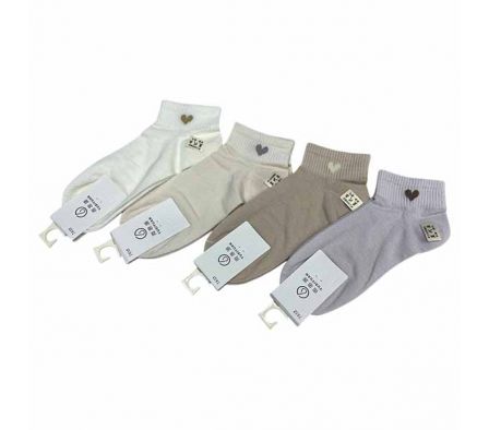 MEDIA SOQUETE P/NIÑA C/CORAZON REF 31278-5