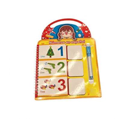 LIBRO DIDACTICO D/NUMERO C/PINCEL MAGICO REF 21895