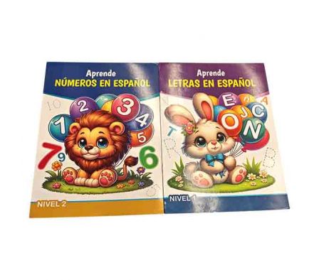 LIBRO D/APRENDIZAJE NUMERO/LETRAS REF 21895-10