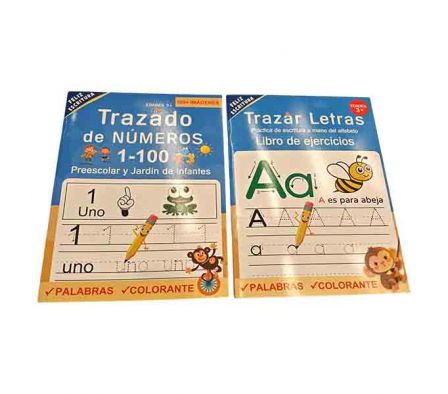 LIBRO DIDACTICO DE NUMERO/LETRAS REF 21895-14