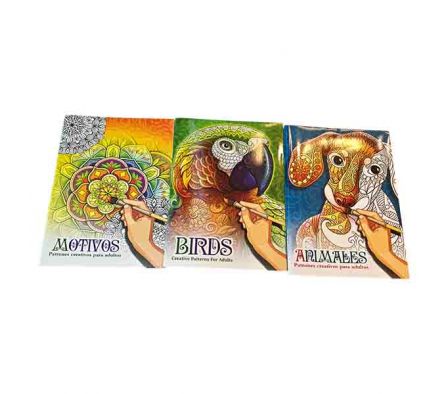 LIBRO P/PINTAR MANDALA REF 21895-17