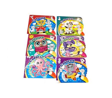 LIBRO P/PINTAR D/ANIMALES REF 21895-20