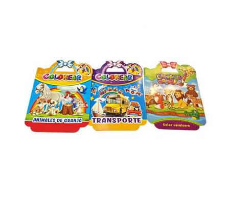 LIBRO P/PINTAR SURTIDO REF 21895-21