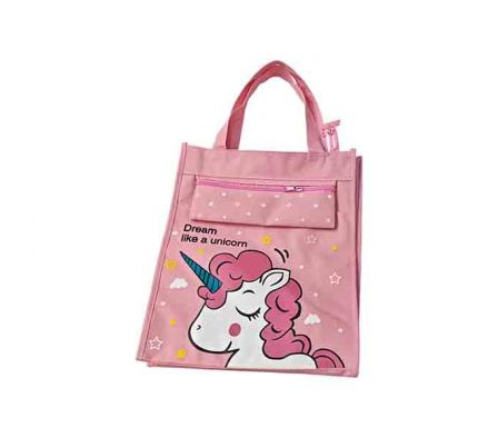 BOLSO D/MANO SERIG UNICORNIO 32X28 REF 21926-2
