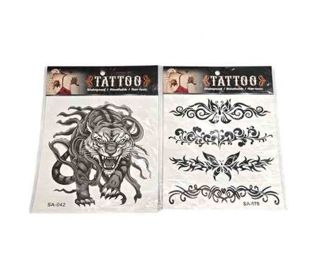 TATUAJES TEMPORAL 23X17.5CM REF 22701-3