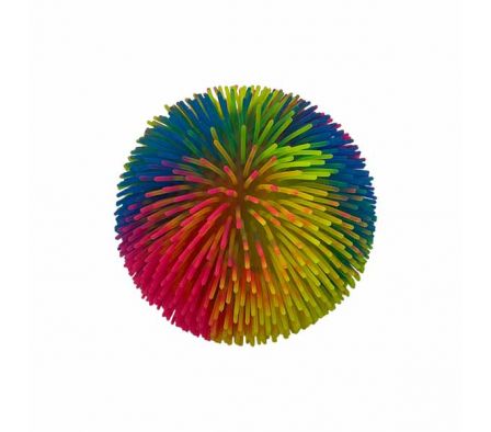 PELOTA C/PELO D/COLORES ANTI ESTRÉS 16CM REF 2295-