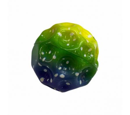 PELOTITA D/ESPUMA C/RELIEVE/MOTAS 6CM REF 2295-65