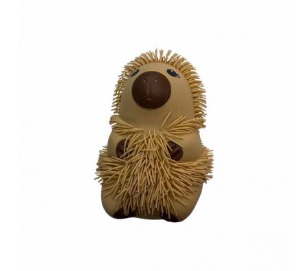 CAPIBARA C/PELO ANTI ESTRÉS 21CM REF 2255-27