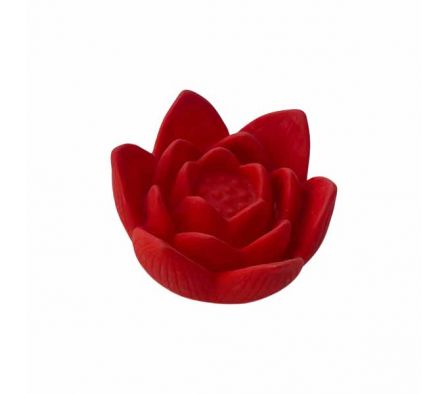 LAMPARA VELADOR PETALO ROJO 6CM APILA REF 6939-12