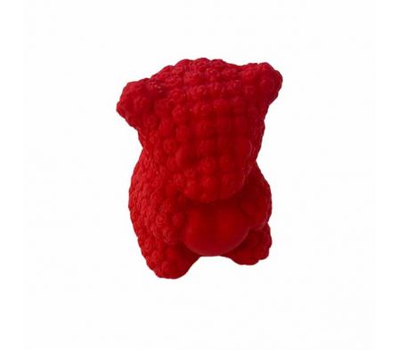 LAMPARA VELADOR PELUCHE OSITO ROJO 6,5CM APILA REF