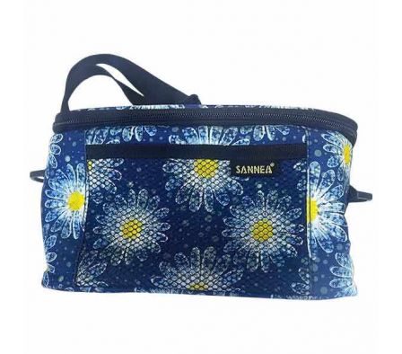 BOLSO TERMICO ESTAMP FLOR 25X16X15CM REF 10871-16