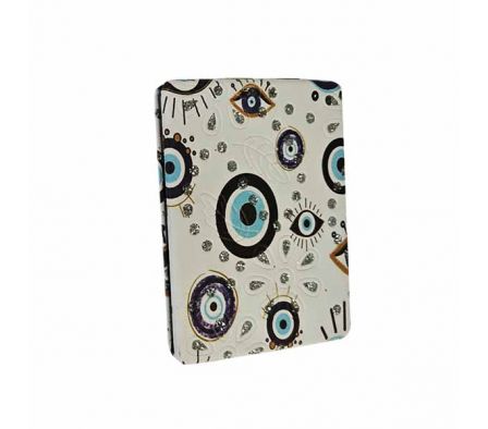 ESPEJO D/MANO ESTAMP OJO 6X8,5CM REF 6963-3