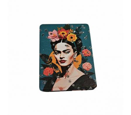 ESPEJO D/MANO ESTAMP PINTURA ARTE 6X8,5CM REF 6963