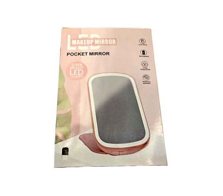 ESPEJO D/BOLSILLO C/LED 22X14CM USB REF 18040-19