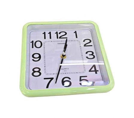 RELOJ D/PARED CUADRADO 20X20CM REF 18357-37