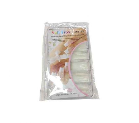 UÑAS POSTIZAS LISAS 100PCS 13,5X8CM REF 26019-123