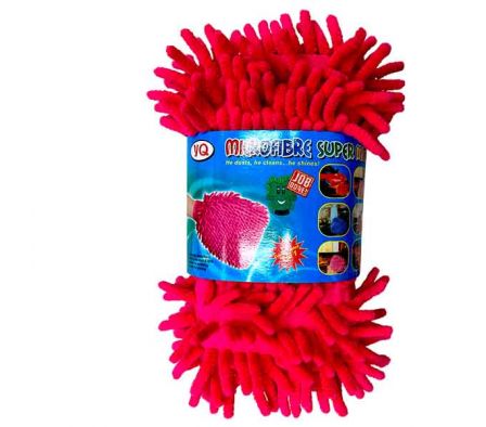 GUANTE PAÑO D/LIMPIEZA 23CM MICROFIBRA REF 34963-1