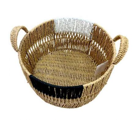 CESTO TRICOLO 30X30X17CM MIMBRE REF 36046-5