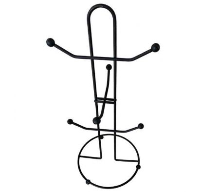 PORTA TAZA/VASO DI/PERCHA 17X40CM ACERO REF 50728-