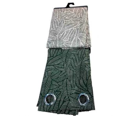 CORTINA ESTAMP HOJAS 2,4X1,4CM REF 50411-8