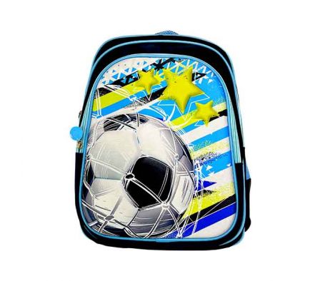 MOCHILA INF C/RUEDITA ESTAMP PELOTA/ESTRELLA REF 1