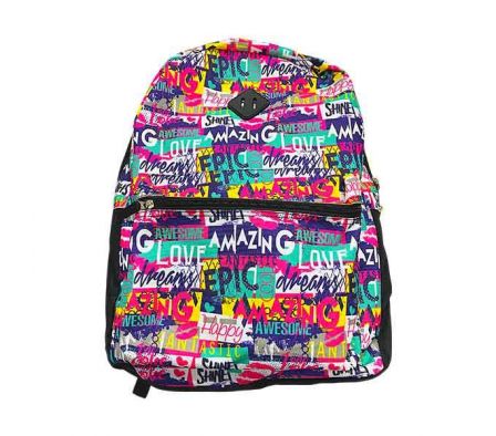 MOCHILA ESTAMP COMIC REF 10978-25