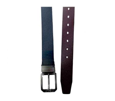 CINTO P/CABALLERO HEBILLA CUADRADA 1,1M CUERO REF 