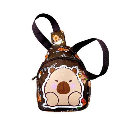 BOLSO BANDOLERA ESTAMP CAPIBARA 18X13X7CM REF 1120