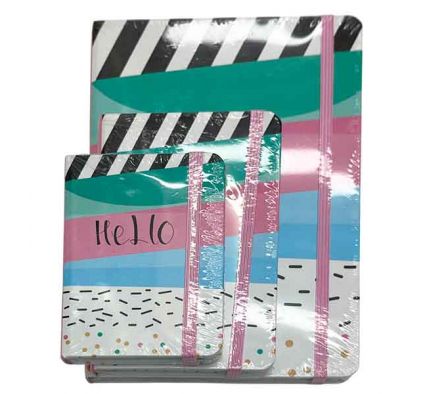 LIBRETA HELLO 7.6X10.3CM REF 22716-19