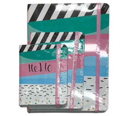 LIBRETA HELLO 14.2X19.8CM REF 22716-21