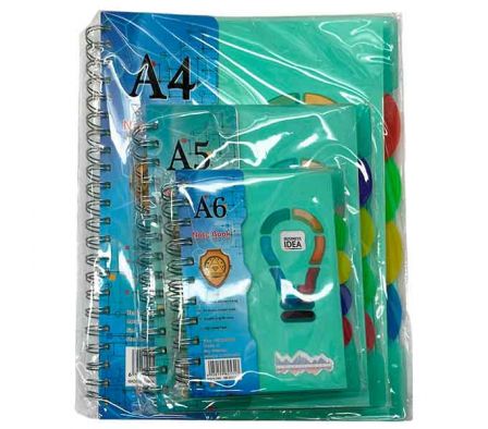 LIBRETA C/SEPARADOR 16X21CM REF 22716-36