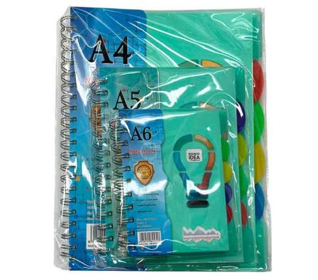 LIBRETA C/SEPARADOR 25.5X20CM REF 22716-37