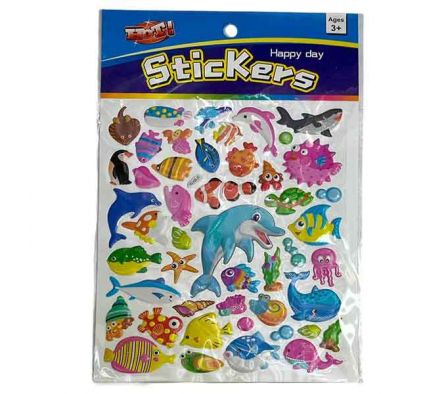 STICKER D/ANIMALES MARINOS REF 22868-6