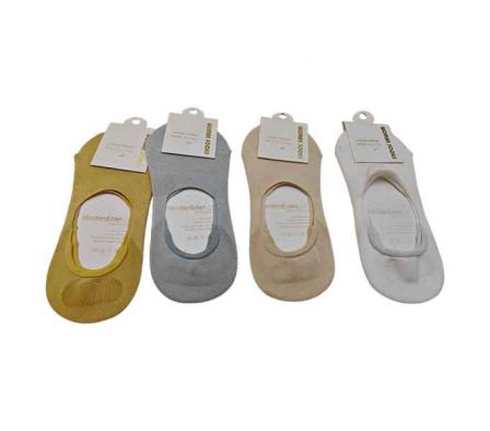 MEDIA CORTA LISA P/DAMA 21CM REF 31287-6