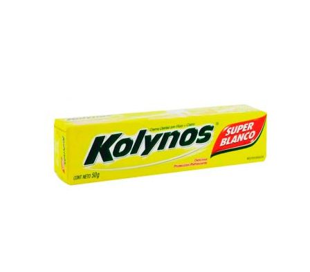 CREMA DENTAL KOLYNOS SÚPER BLANCO 50 G